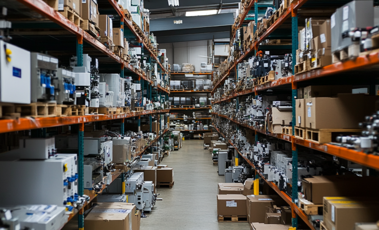 u6163956772_A_well_organized_warehouse_with_eletrical_compone_9a490a34-3aa7-4760-b8e8-b98168f20238_1